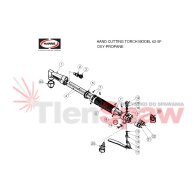 Oring dźwigni nr18 (76x96) do palnika model 62-5 nr kat. 9003360