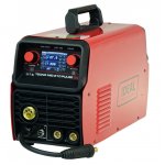 Półautomat spawalniczy TECNO MIG 210 PULSE LCD MIG/TIG/MMA SYNERGIC ALU nr kat. TMIG210PLCD