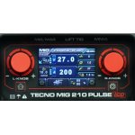 Półautomat spawalniczy TECNO MIG 210 PULSE LCD MIG/TIG/MMA SYNERGIC ALU nr kat. TMIG210PLCD