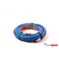 Wąż tlenowo - propanowy duet 10m, Tlen 12mm G1/2, Gaz 10mm G3/8 LH nr kat. 214460/10